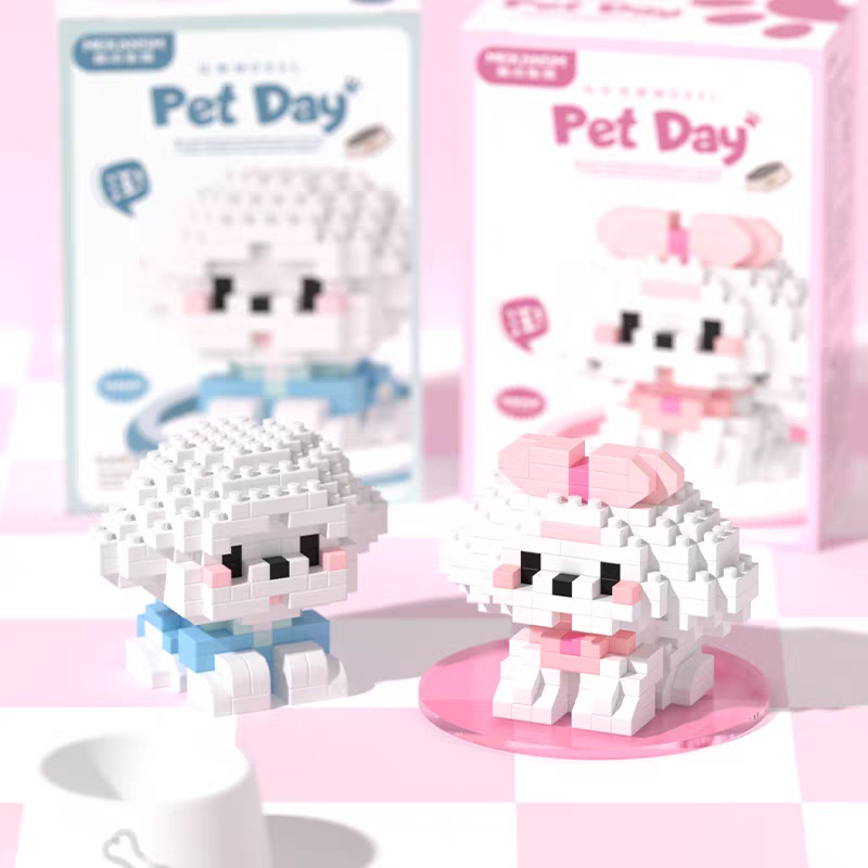 Mekansm Pet Day Dogs and Cats  Mini Building Blocks Lego Bricks