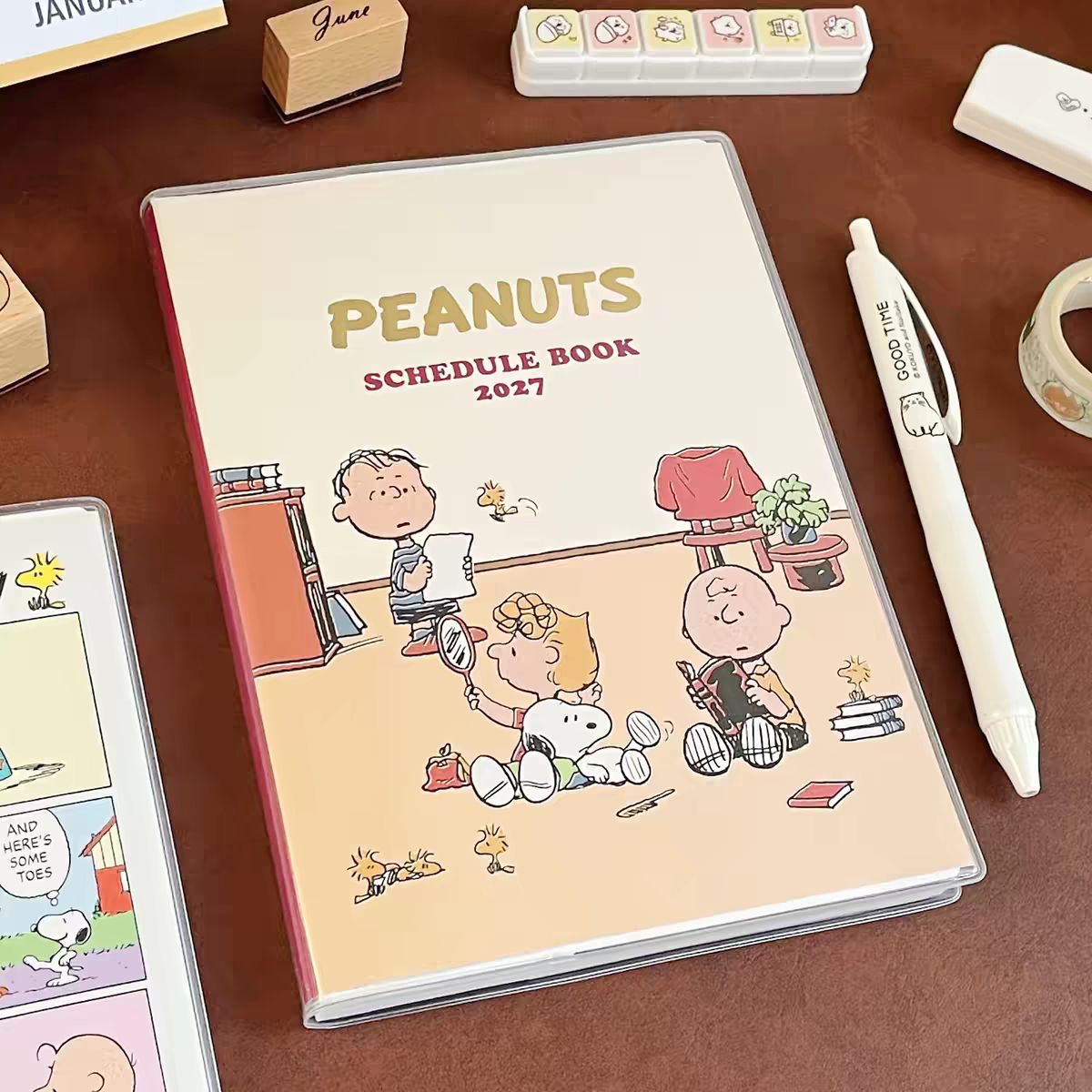 Pre - Order Peanuts Snoopy 2027 B6 Schedule Book – Daily Planner 📖✨