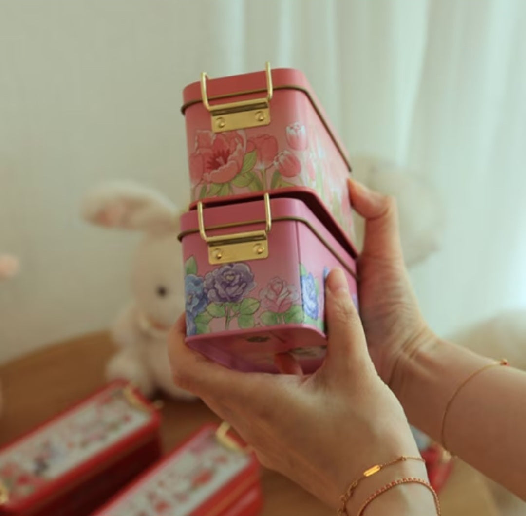 Bunny Tales Tin Storage Box 🐰🎀