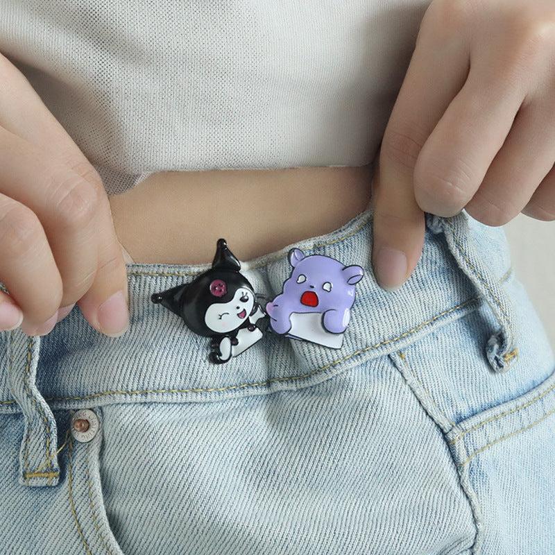 Kuromi Waist Button Buckle