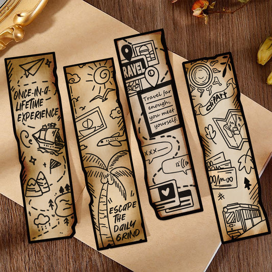 Wanderlust Vintage 30 pcs Bookmark Set