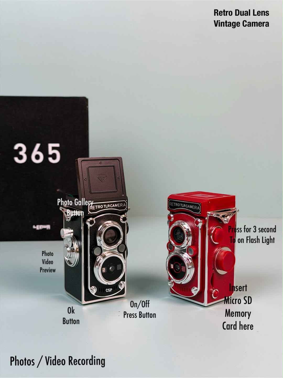 Retro Vintage Digital Camera