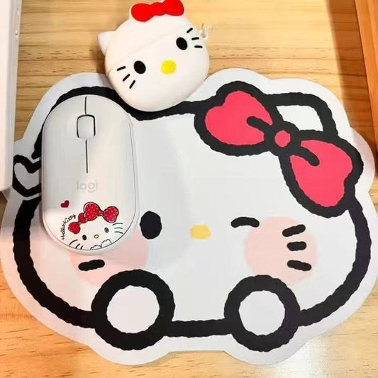 🎀 Hello Kitty Bow Mouse Pad