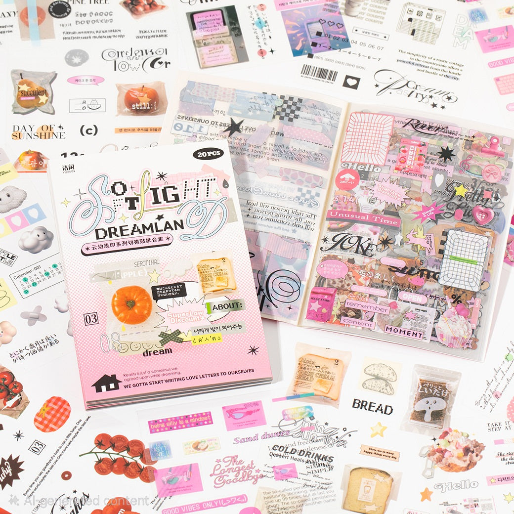 Spotlight Dreamland PET Sticker Book ✨📔