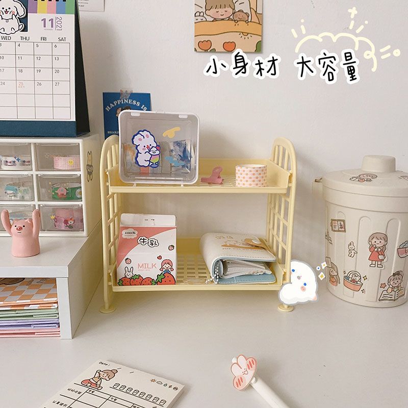 Pastel Multi-tier Desk Organiser