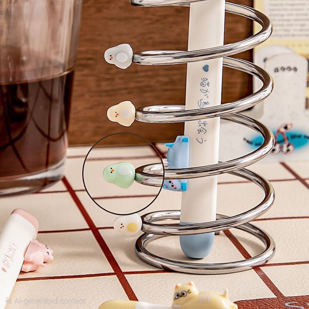 Premium Spinny Bird and Clingy Cat Pens