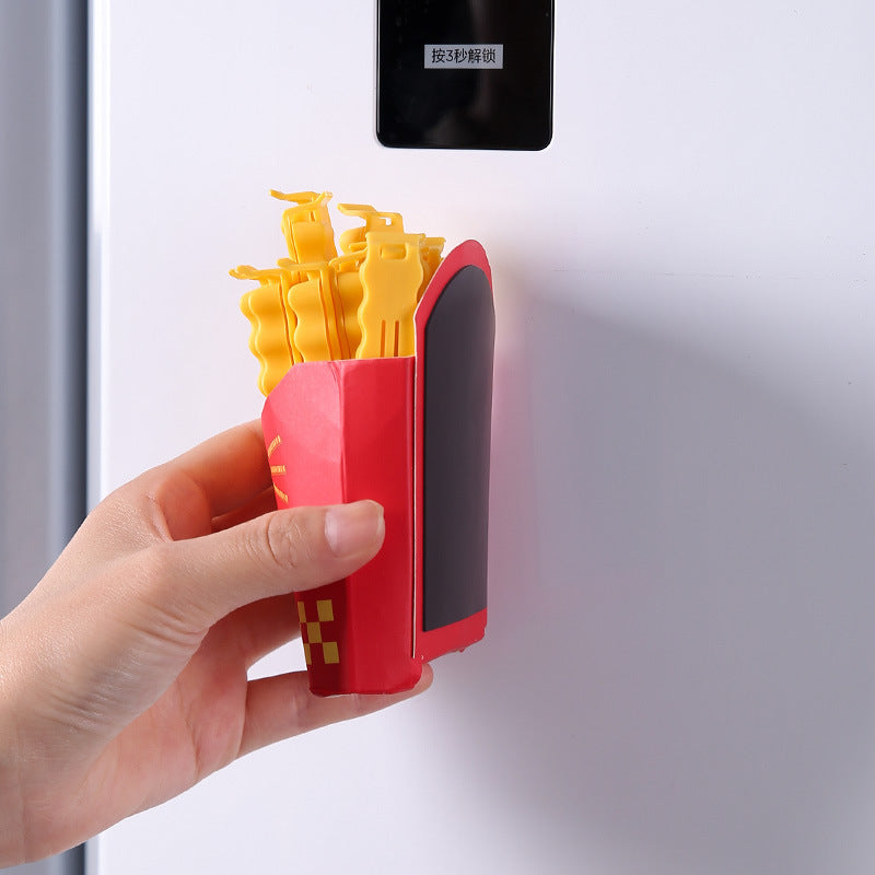 French Fries Bag Sealing Clips Set 🍟✨💛