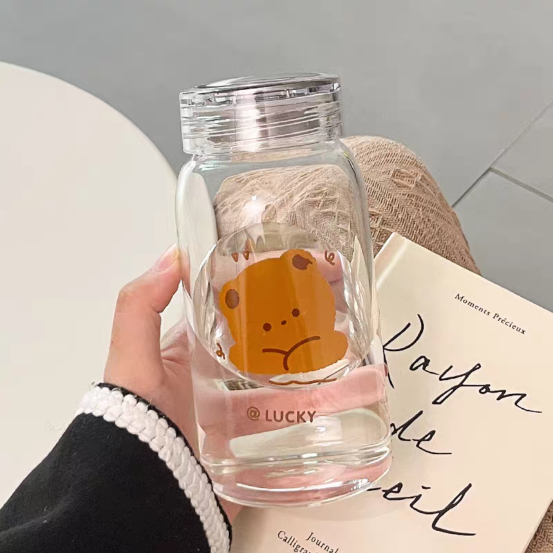 Kawaii Glass Bottle