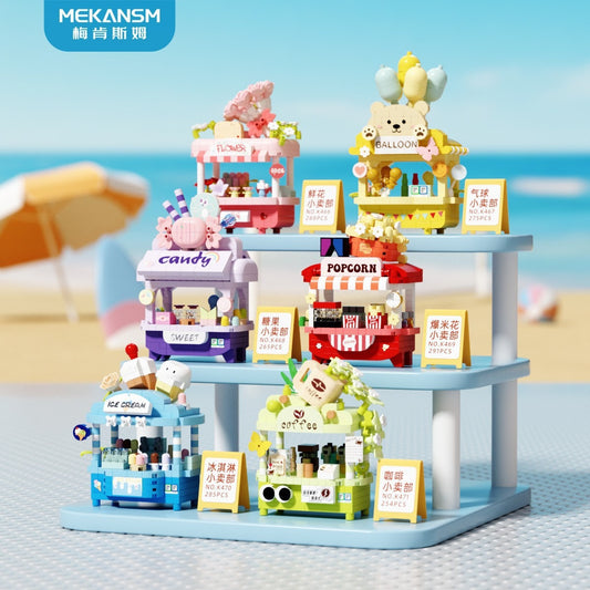 Store Little Food Truck Building Blocks