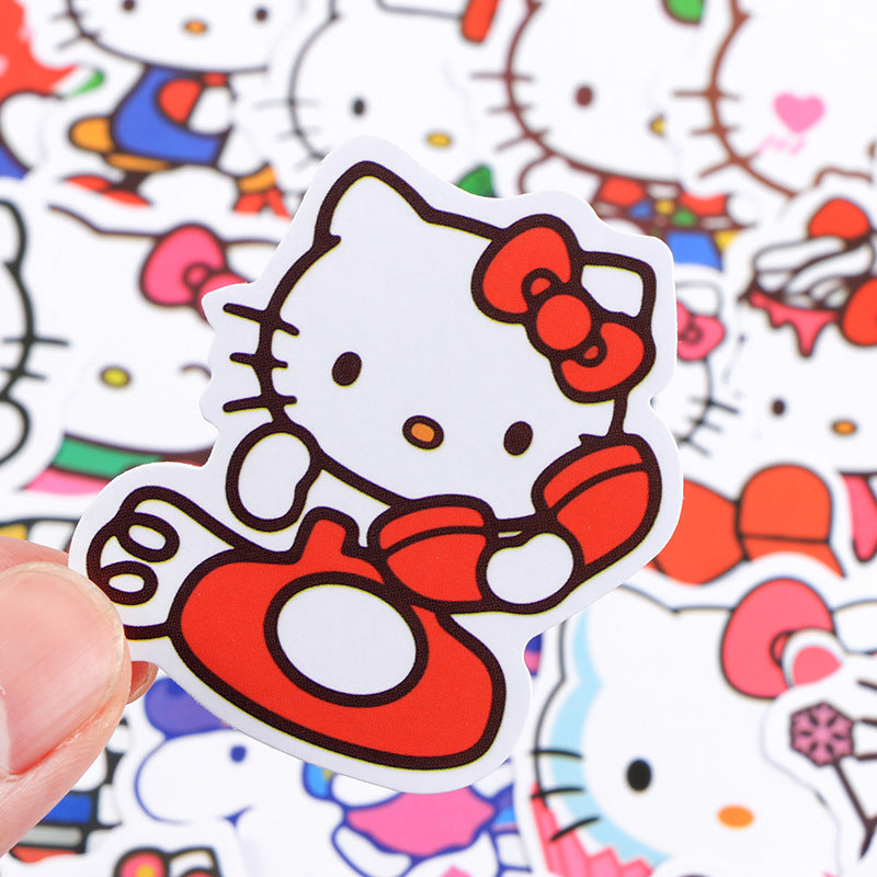 PS18 Set of 100 Hello Kitty Diecut Papers Pack