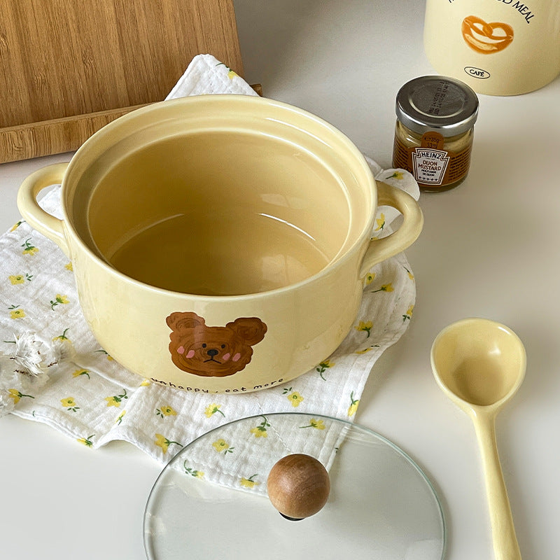 🍜 Happy Bear Ramen Pot Bowl