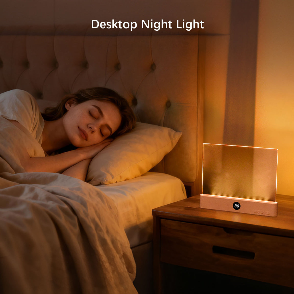2-in-1 LED Book & Night Light | 3-Color Dimming + Timer, USB Rechargeable, Portable Eye-Care Lamp for Bed/Dorm/Travel