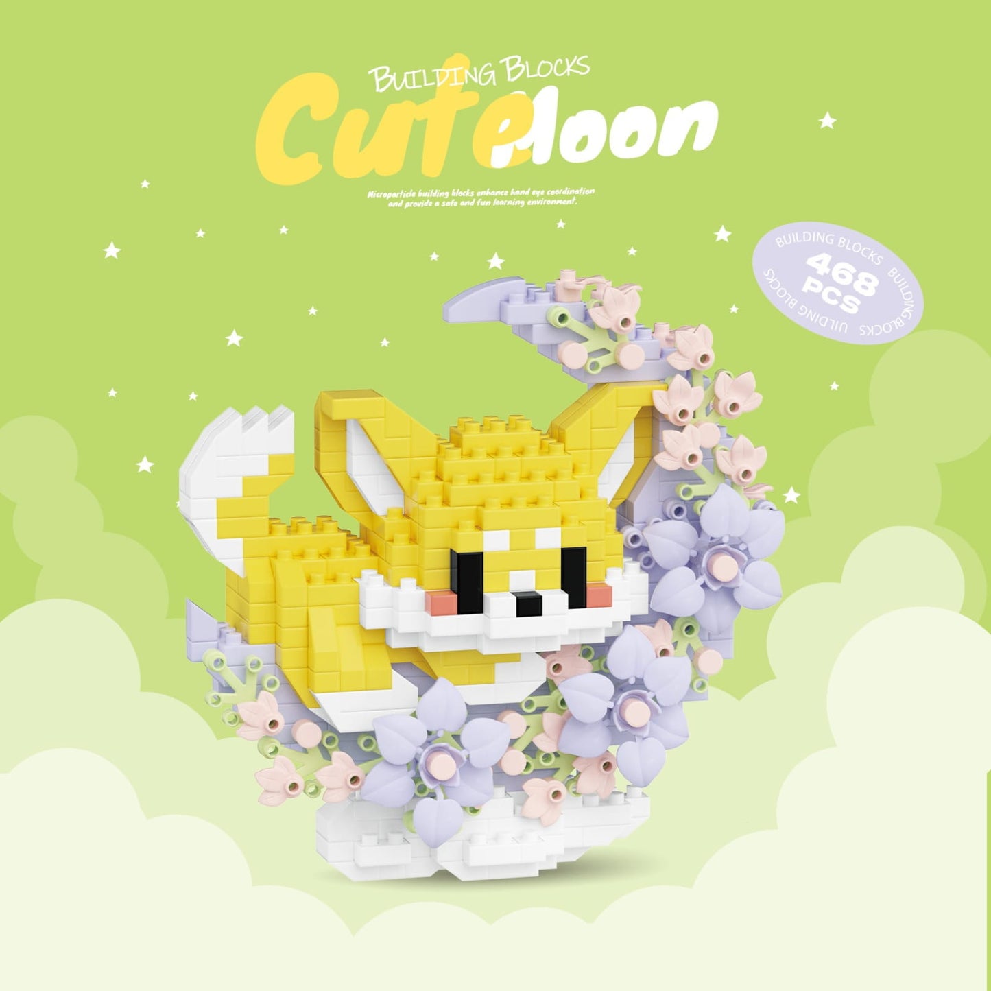 Blooming Animal Building Blocks 🐾✨