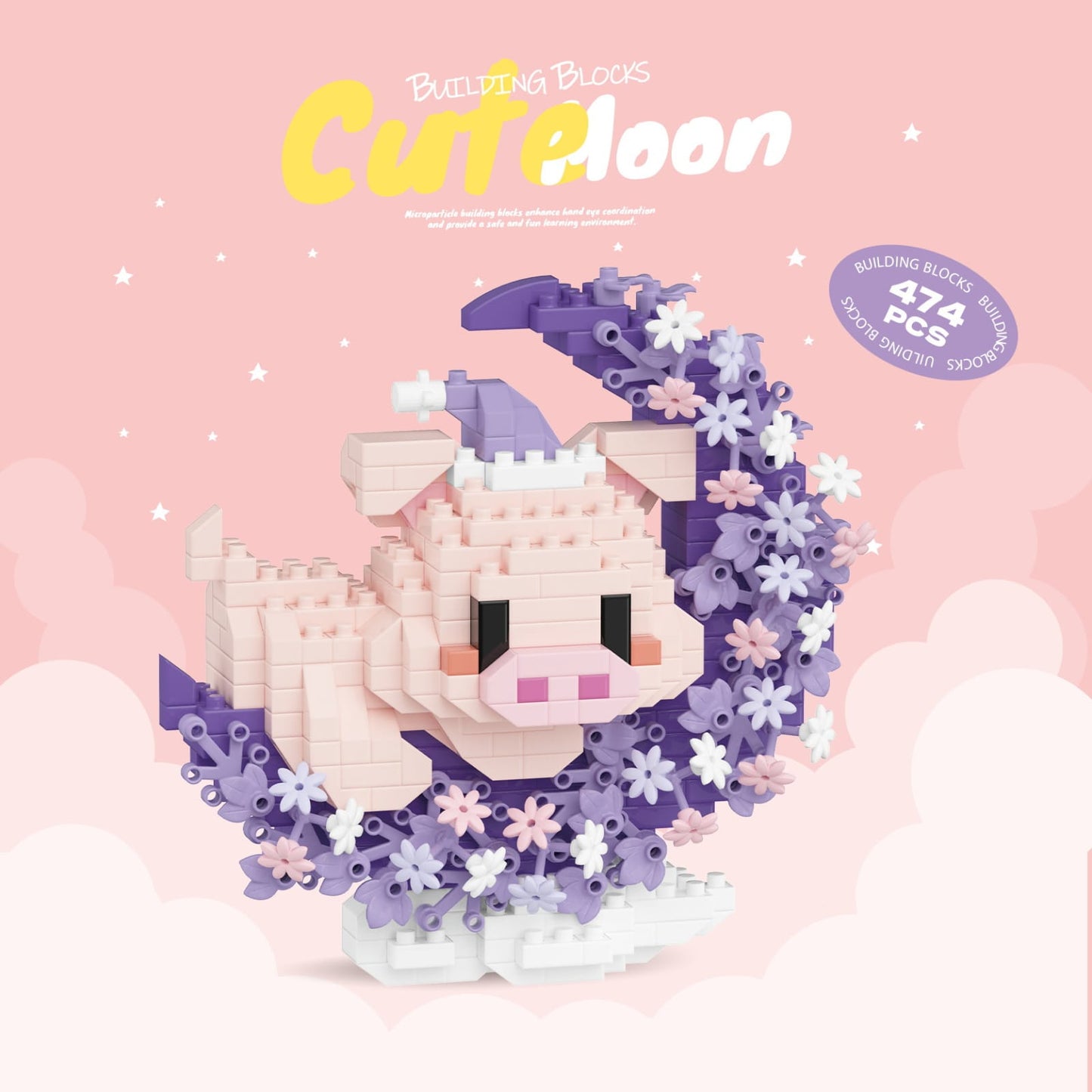 Blooming Animal Building Blocks 🐾✨