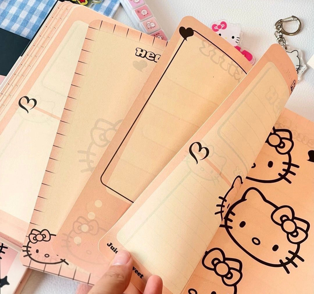 Blush and Bows Hello Kitty A5 Notebook / Journal / Diary
