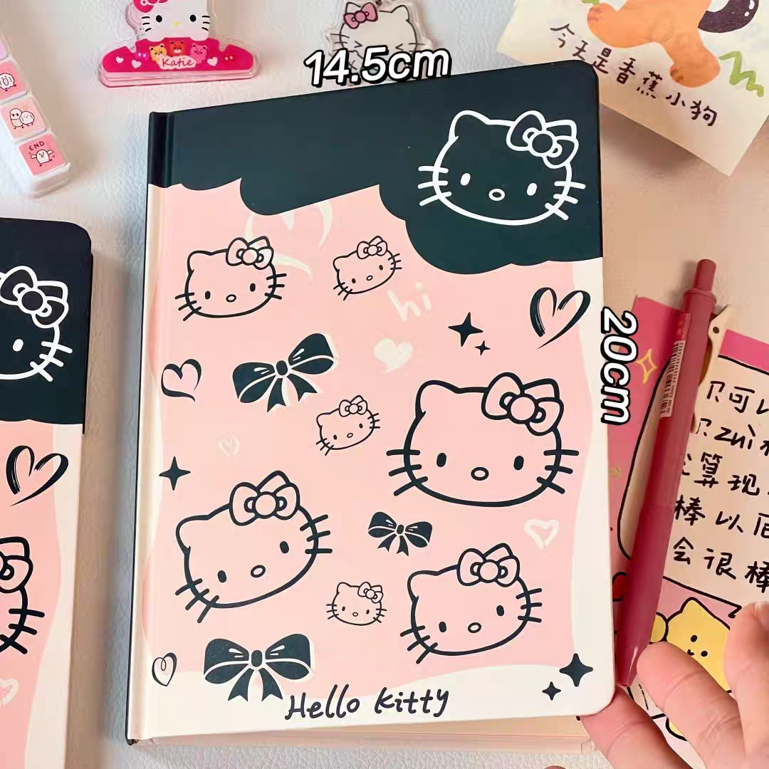 Blush and Bows Hello Kitty A5 Notebook / Journal / Diary
