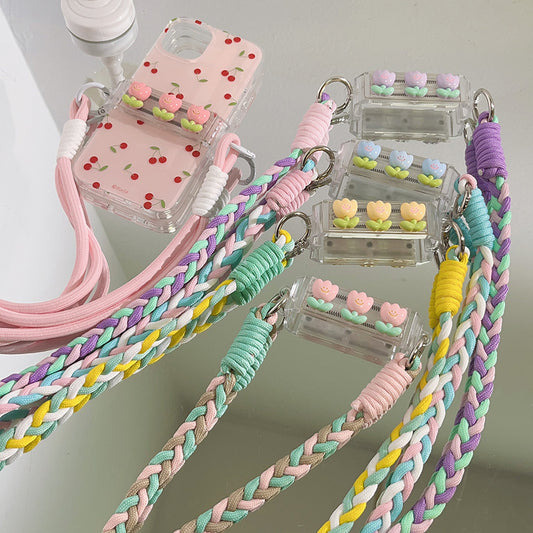 Pastel Tulip Flower Phone Lanyards 🌷