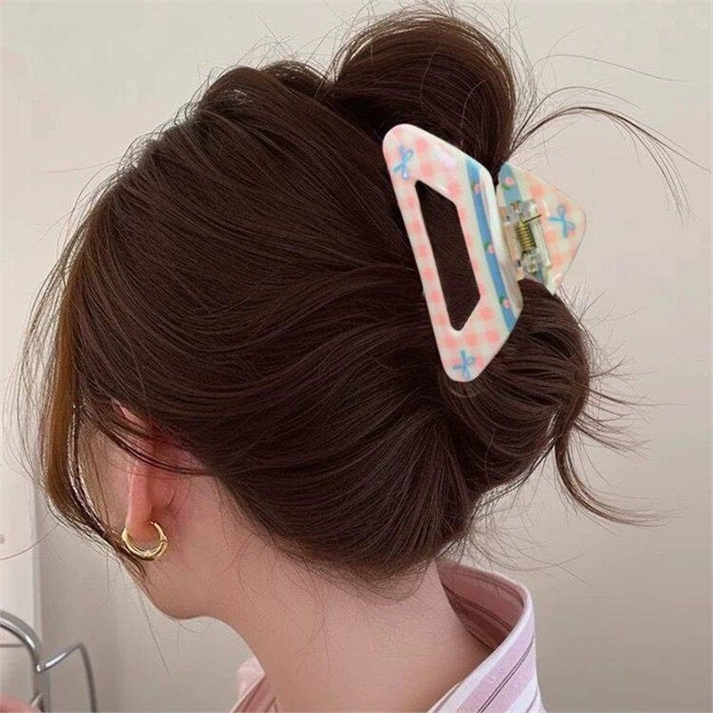 Premium Cute Patterned Hair Claw Clips Clutchers