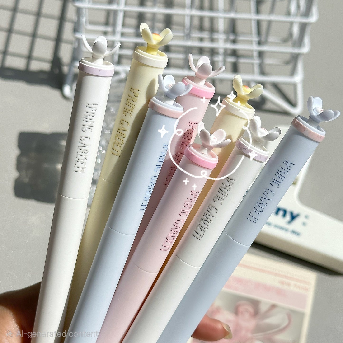 Premium Spring Garden Bloom Pens