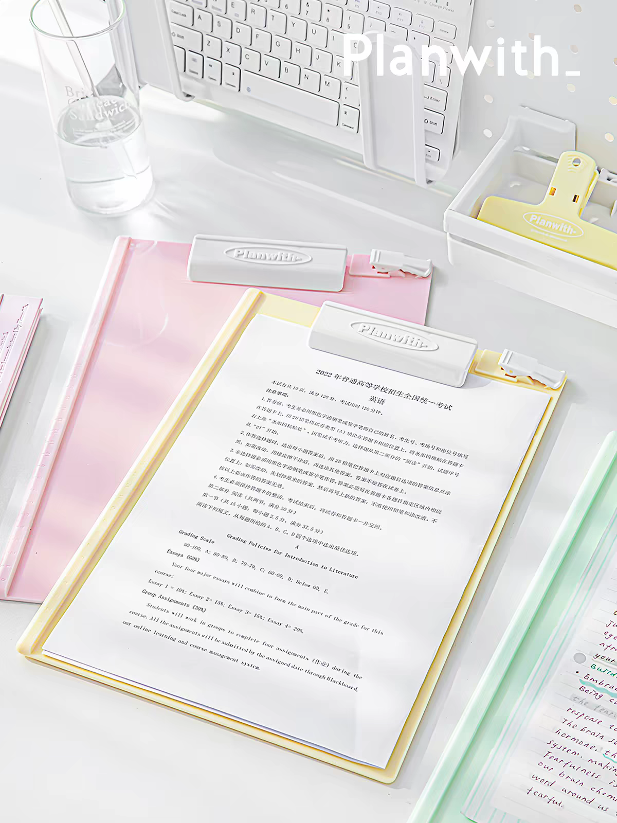Pre - Order Planwith A4 Clipboard