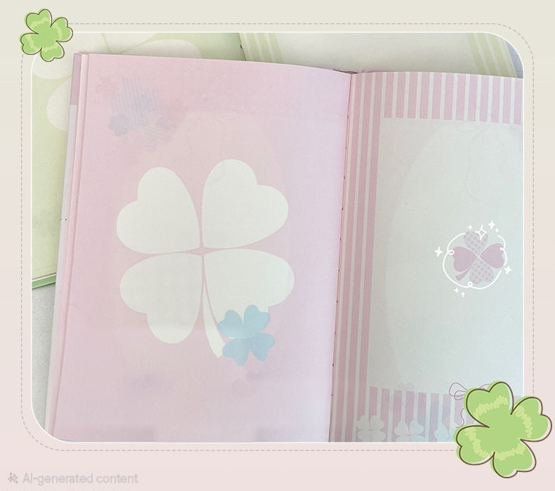 Lucky Little Things Clover A5 Notebook Diary Journal