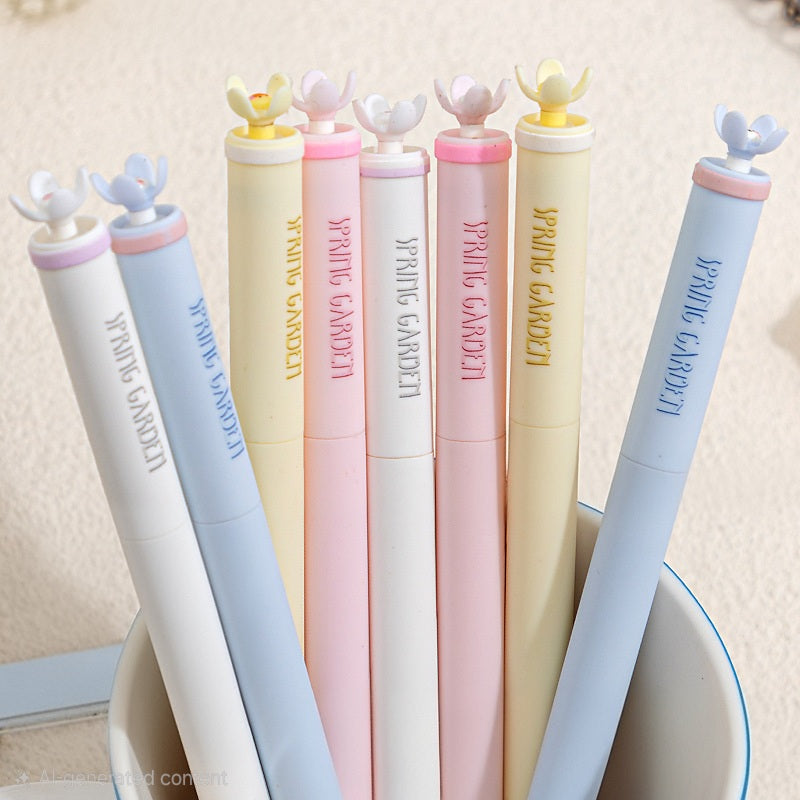 Premium Spring Garden Bloom Pens