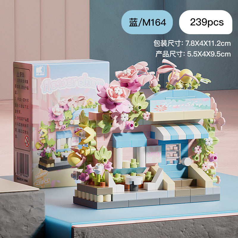 Flower Shop Mini Building Blocks Lego Collectibles Bricks