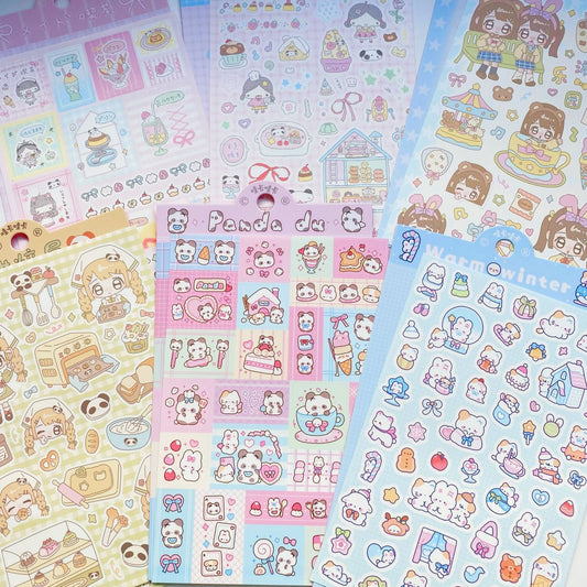 Cute New Sticker Sheet