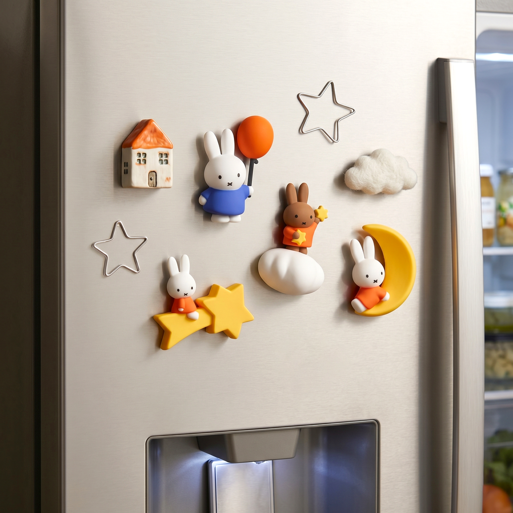 Pre - Order Miffy Official Merch Dreamscape Magnets Blindbox