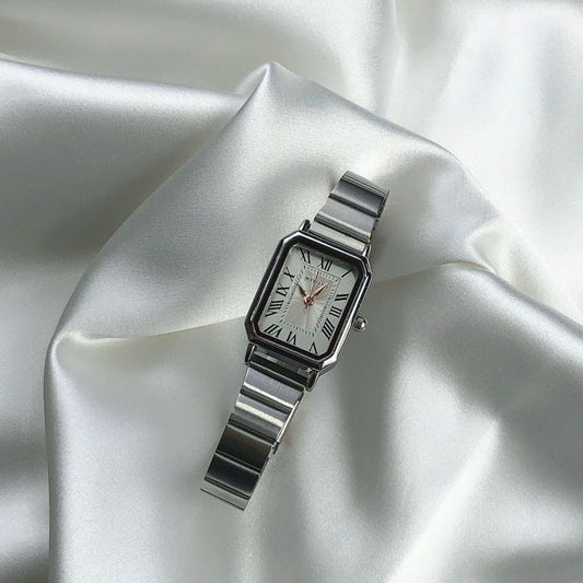 Vintage Luxe Silver Watch