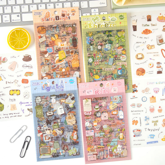 Little Life Doodles PET Sticker Pack – 6 Sheets