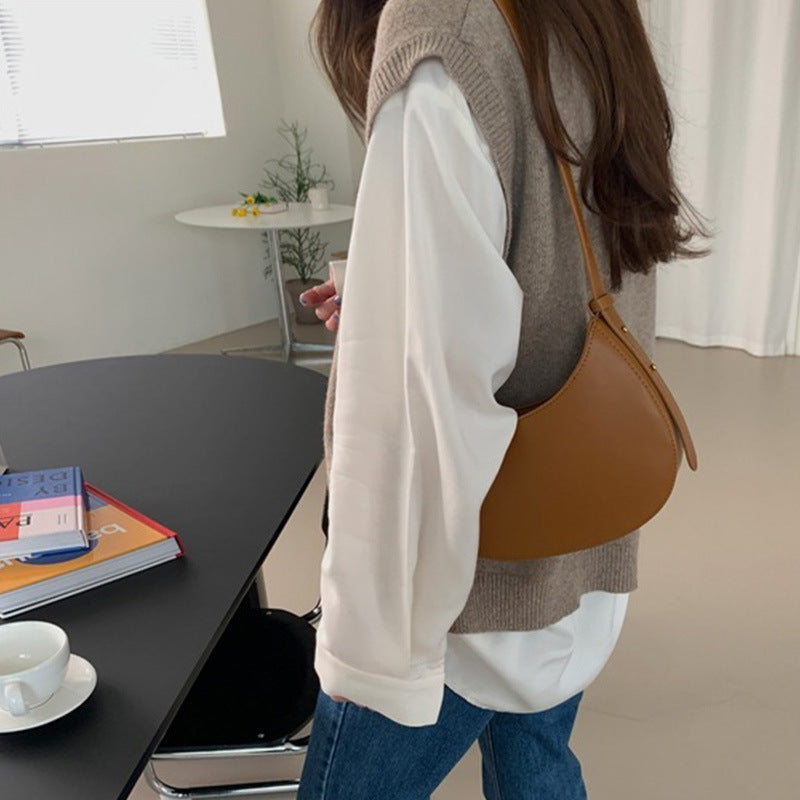 The Everyday Crescent Carry Handbag Sling Bag