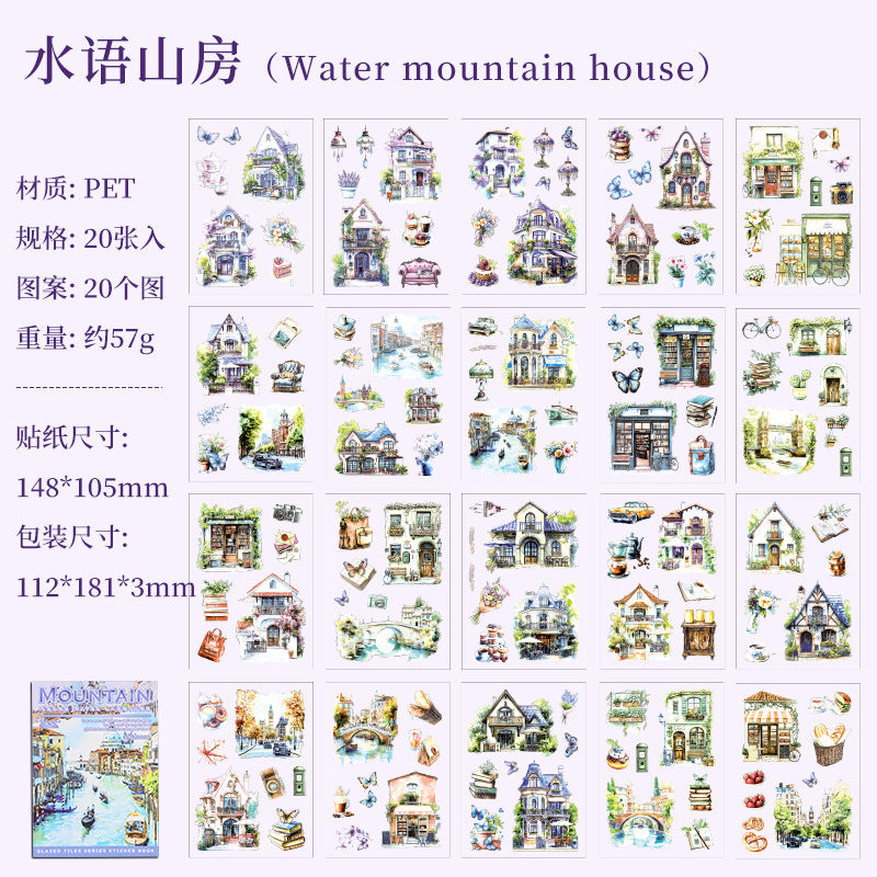 Whispers of Seasons Stickers Collection Book
