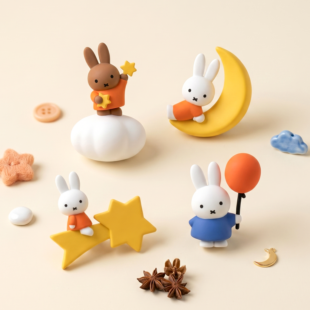 Pre - Order Miffy Official Merch Dreamscape Magnets Blindbox