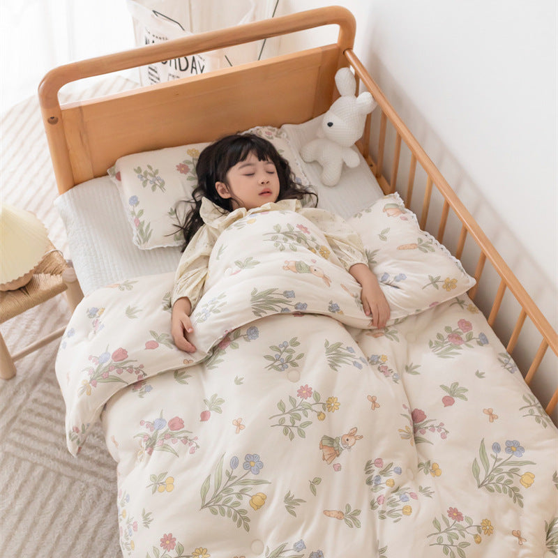 Dreamy Bunny Garden Kids / Adults Jumbo Comforter