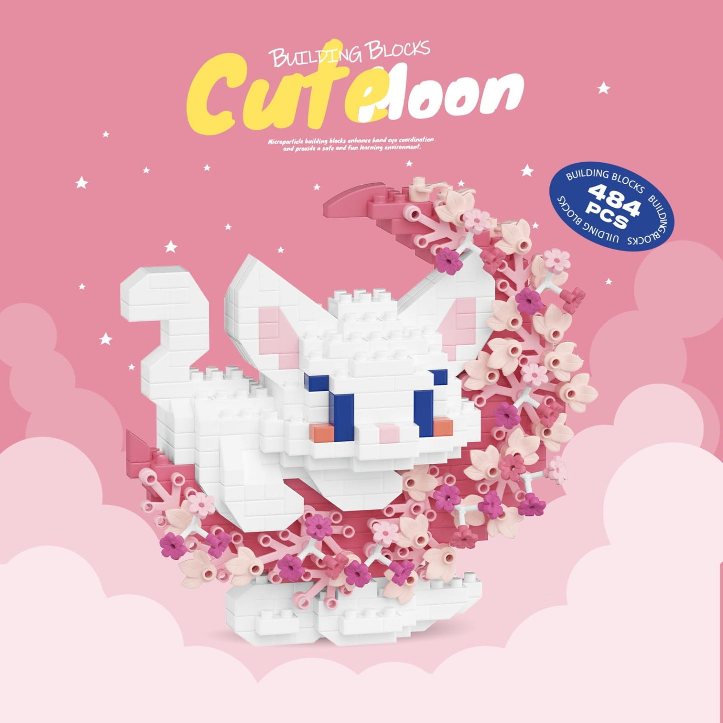 Blooming Animal Building Blocks 🐾✨