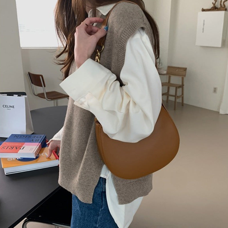 The Everyday Crescent Carry Handbag Sling Bag