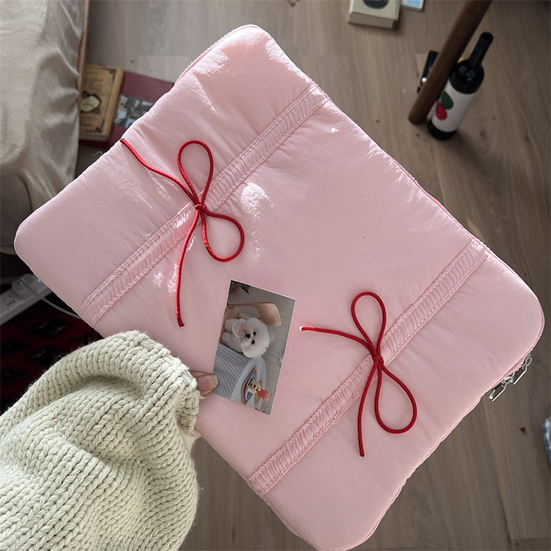 Coquette Bow Laptop iPad Sleeve 🎀💻