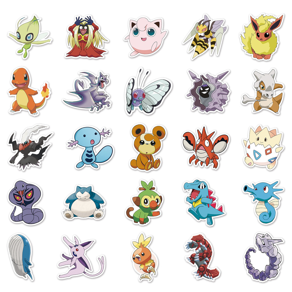 PS23 🧸 Pokemon 100-Piece Sticker Pack