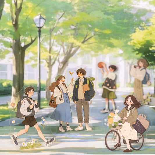 Set of 20 Evolution of Love Series Couple Stickers Pack