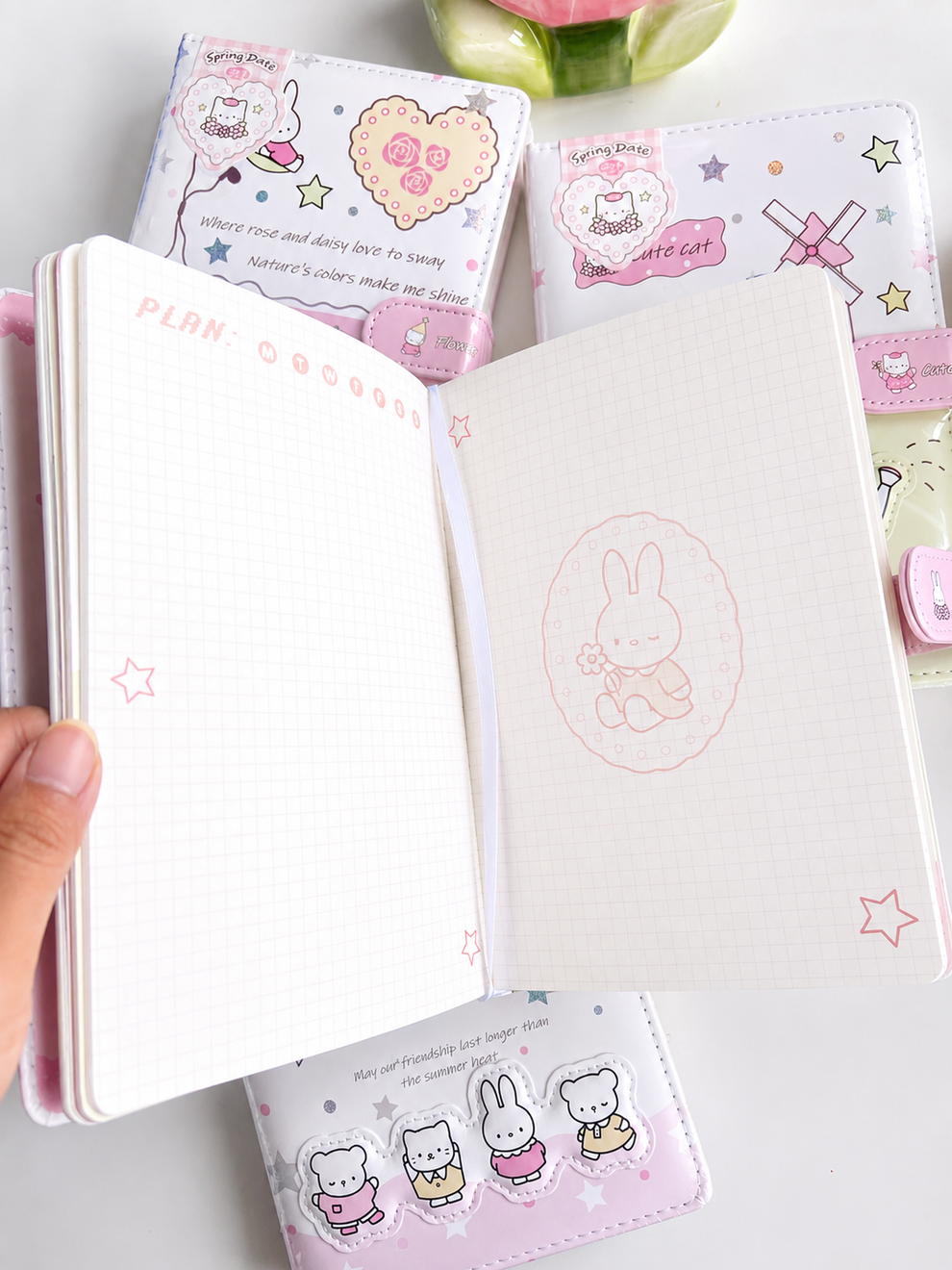Blossom Bunny Spring Daily A5 Journal & Planner