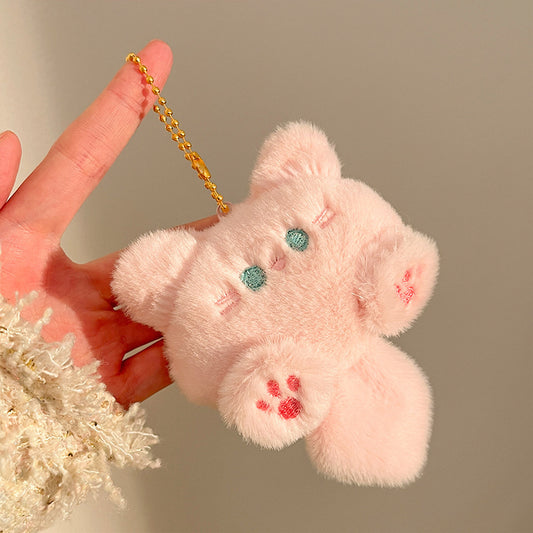 🐾 Fluffy Paw-some Kitty Keychain 🐾