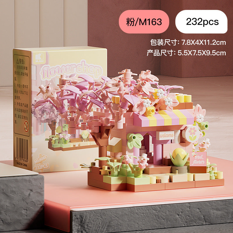 Flower Shop Mini Building Blocks Lego Collectibles Bricks