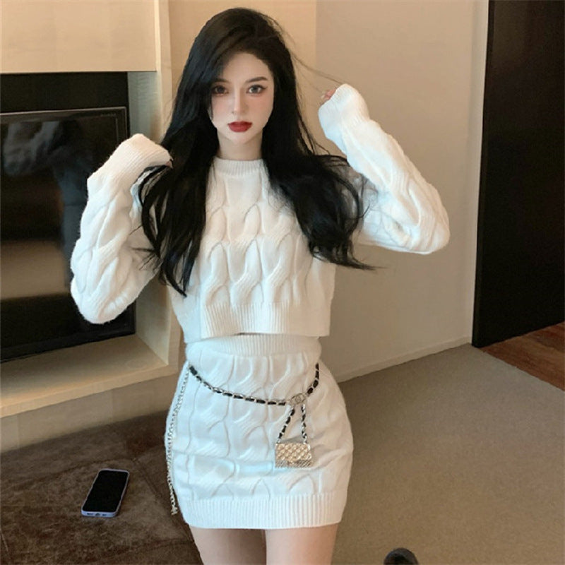 🤍 Cable Knit Co-Ord Set