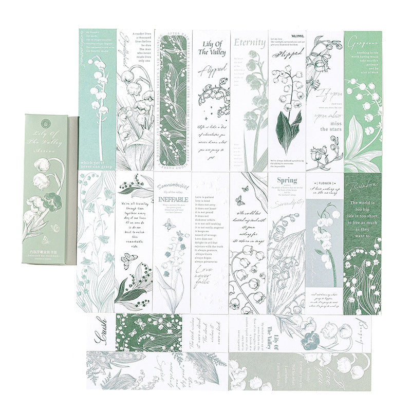 🌿 Lily of the Valley Bookmarks