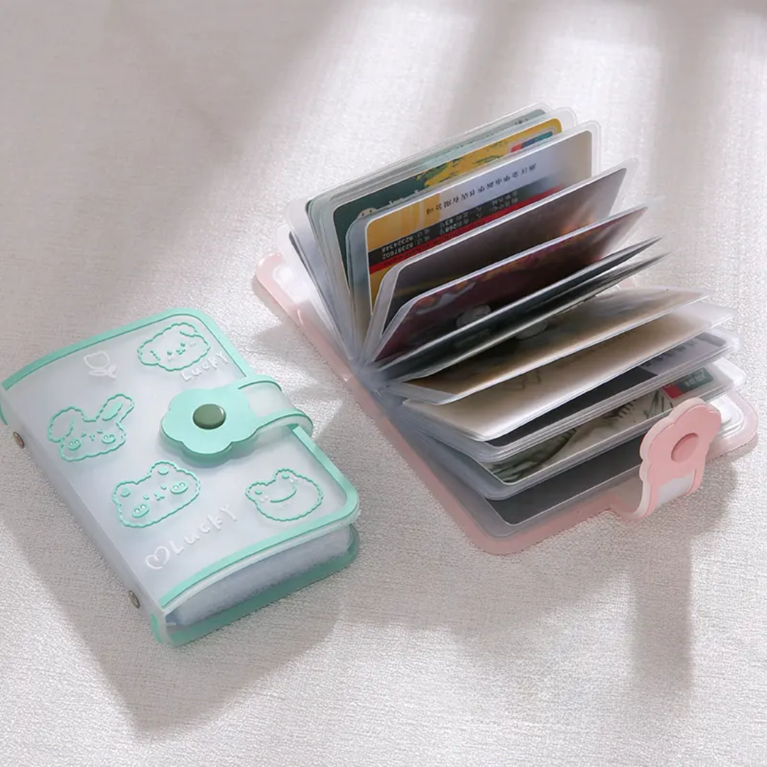 Cutie Fruit & Lucky Animal Card and Photo Holder Wallet