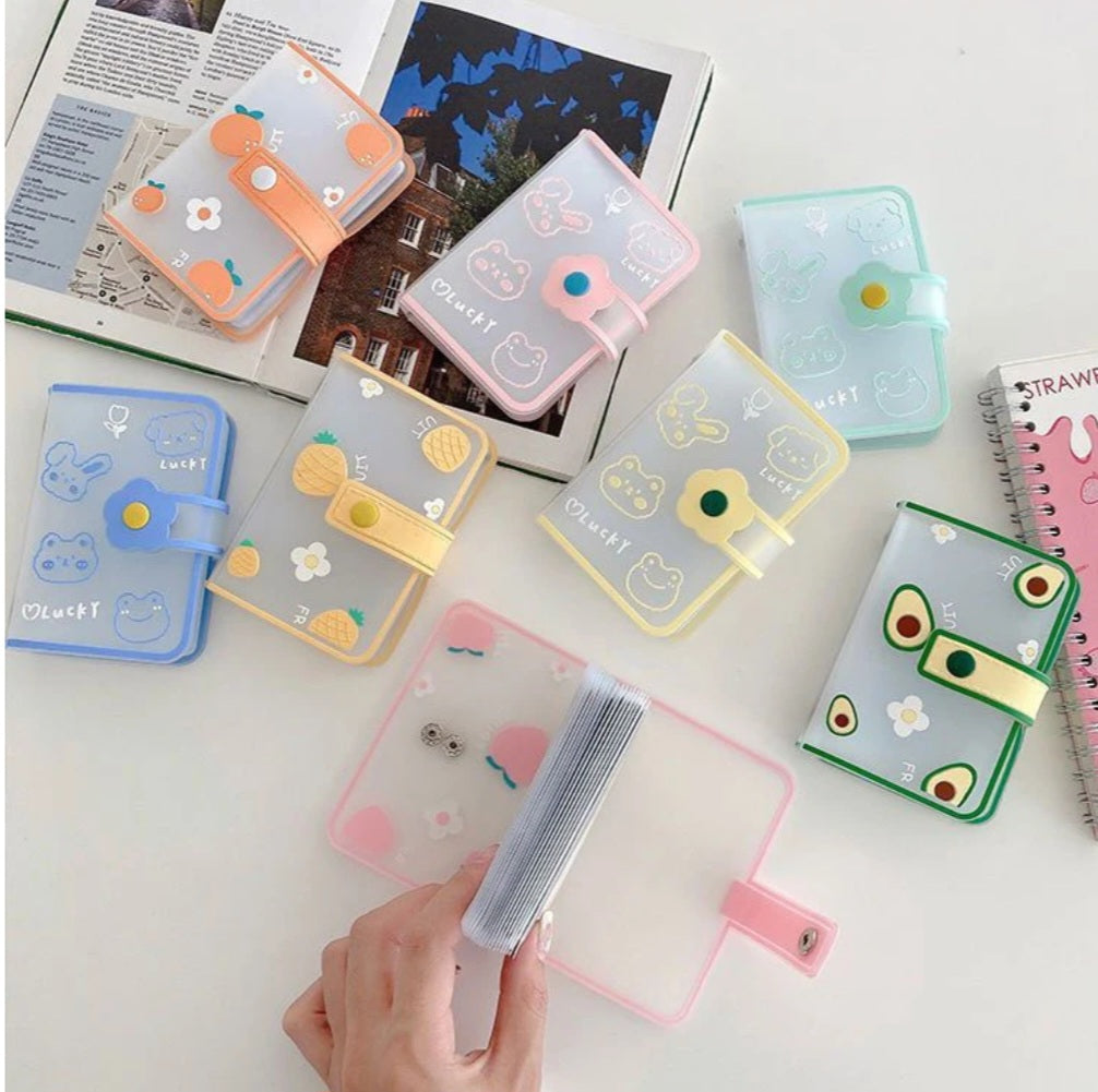 Cutie Fruit & Lucky Animal Card and Photo Holder Wallet