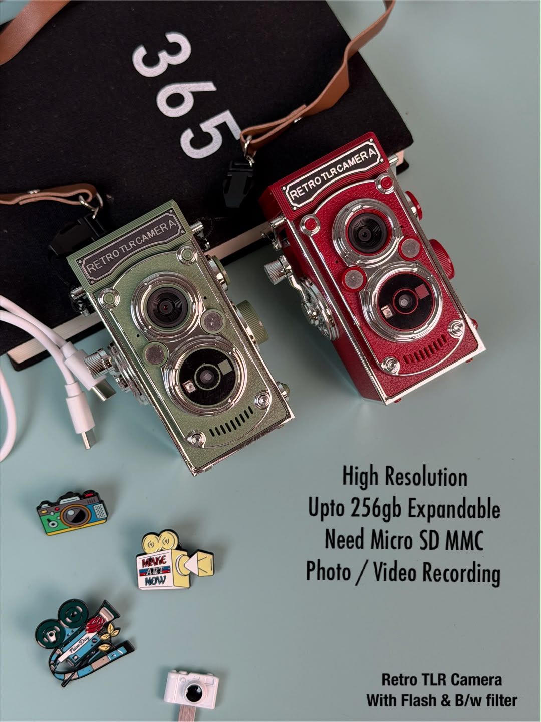 Retro Vintage Digital Camera