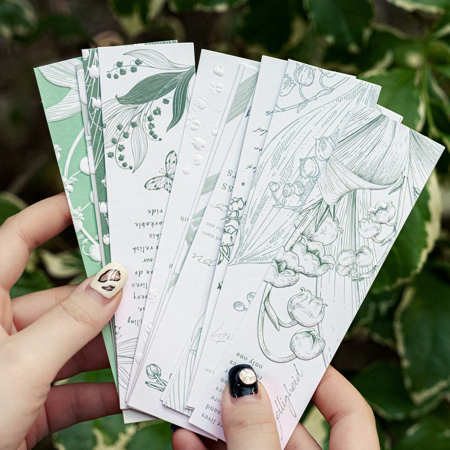 🌿 Lily of the Valley Bookmarks