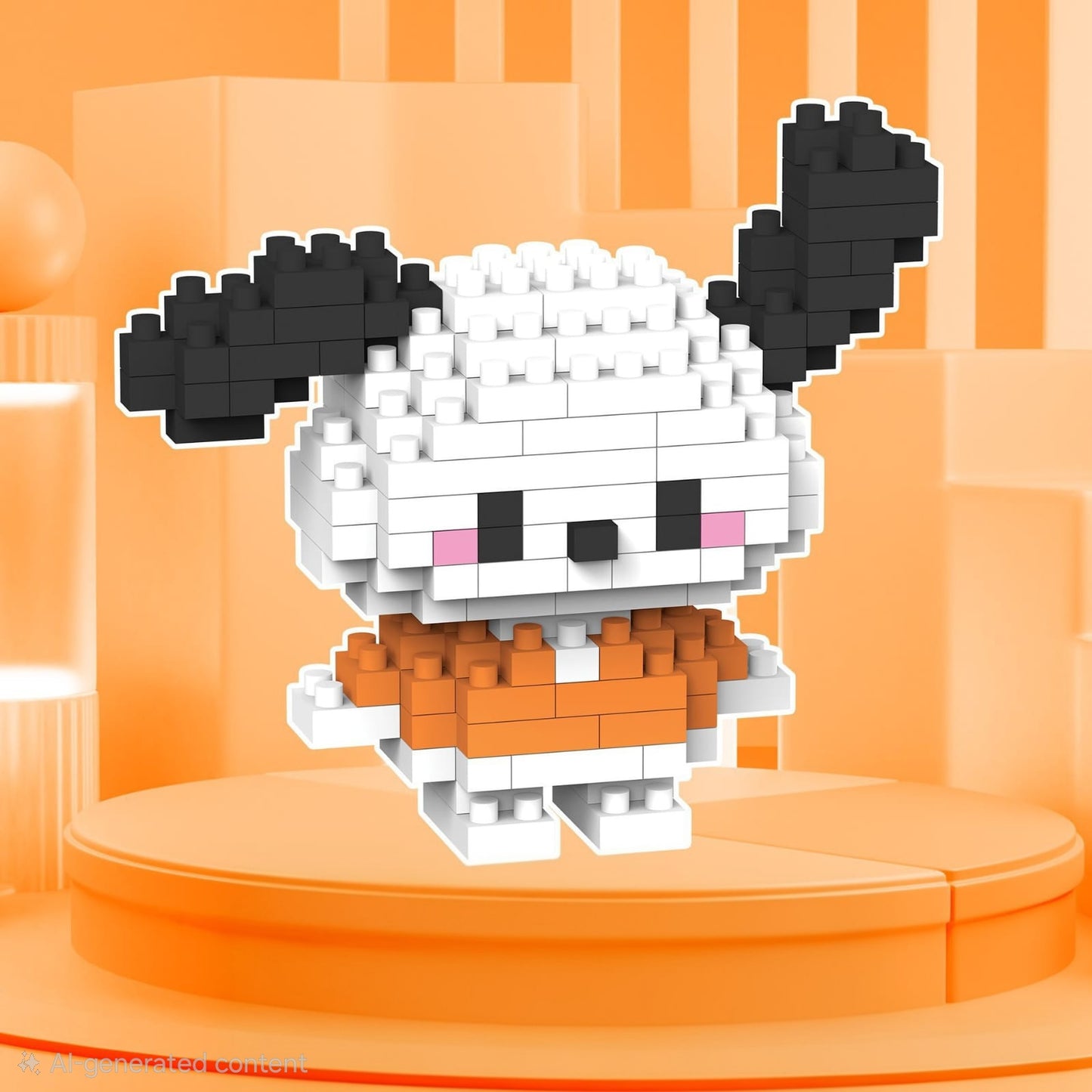 Sanrio Disney Princess Pokémon Building Blocks